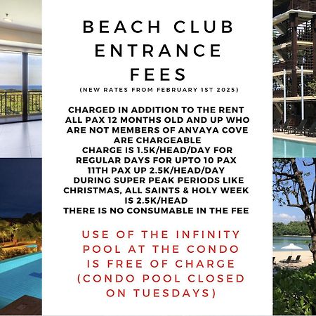 Anvaya Cove Short Term Rental Condos Morong  Esterno foto